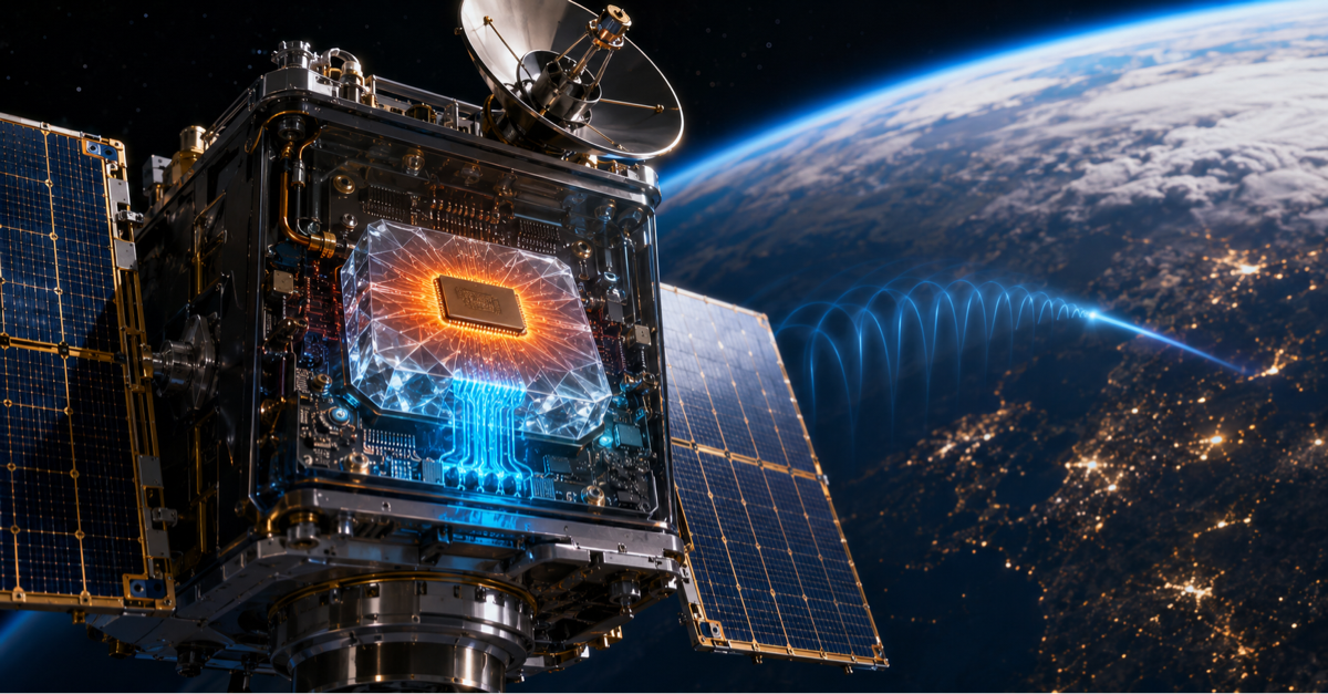 Cover image for Spotlight: GaN on Diamond for Space Communications – with Akash Systems