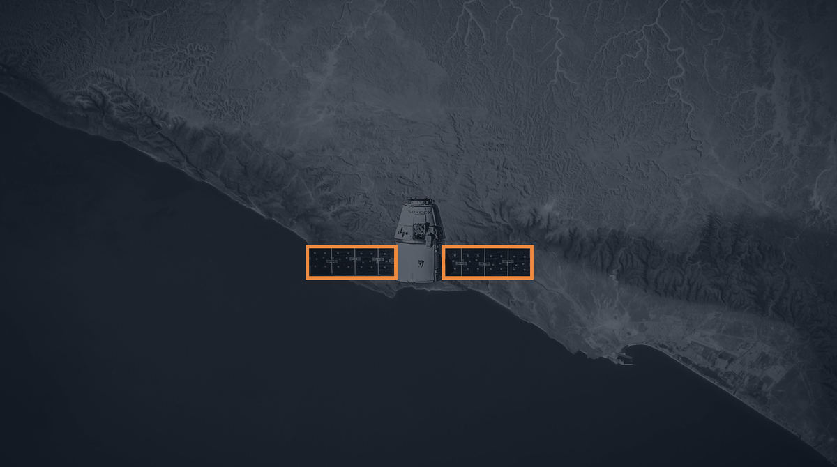 Solar panels on the global marketplace for space
