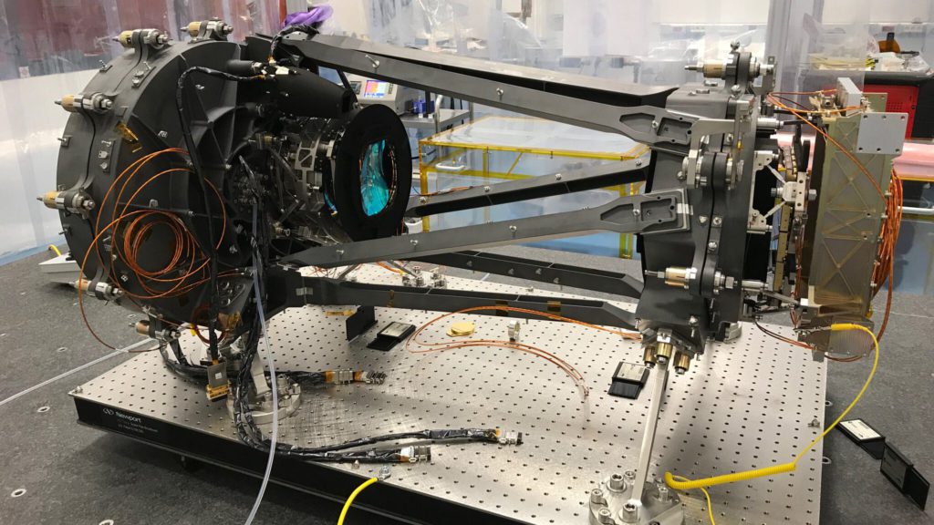 The NISP instrument prior to integration into the spacecraft (credit: NISP team/LAM - Euclid Consortium).